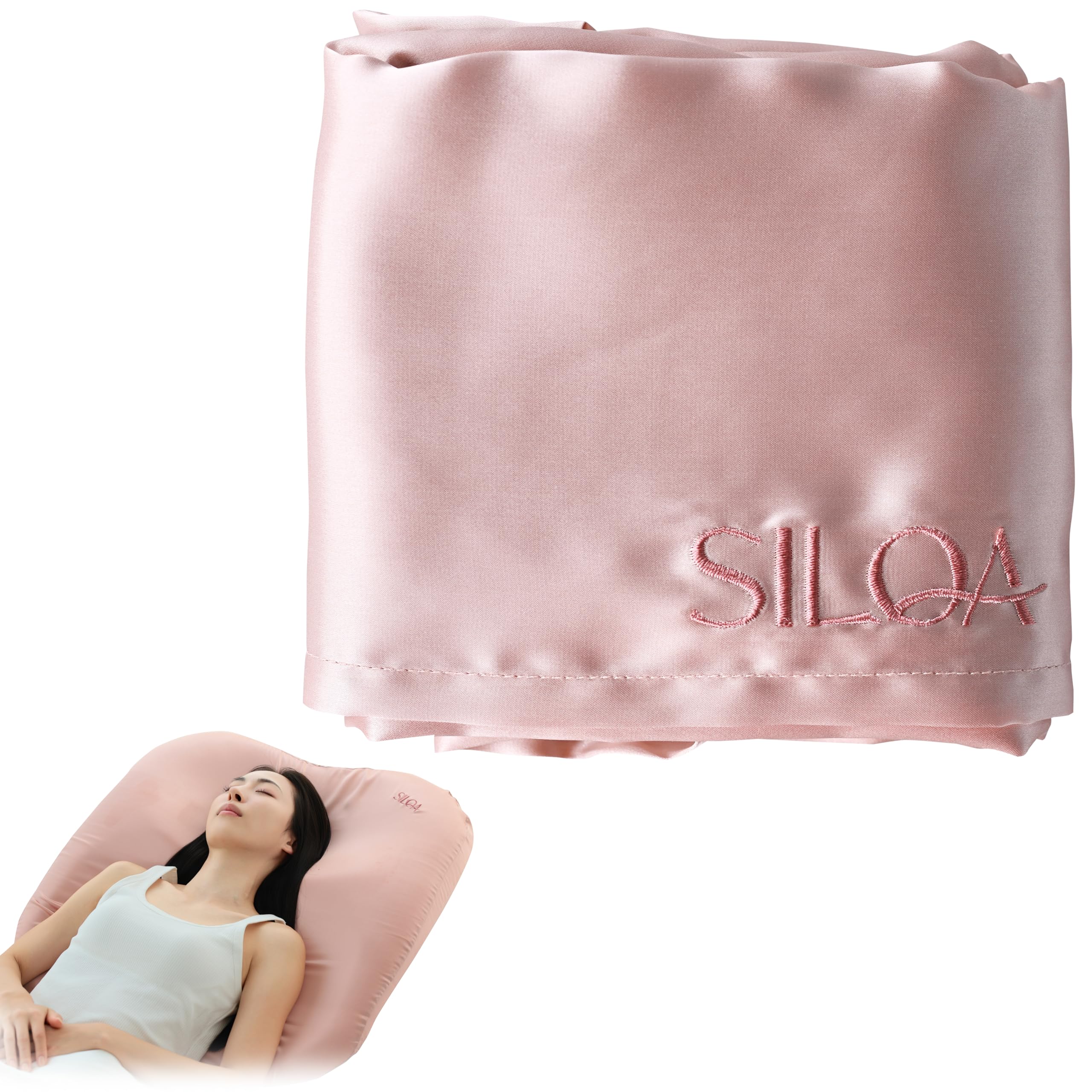 Amazon｜SILQA(シルクア) 生シルク 交換用まくらカバー SP-3070専用